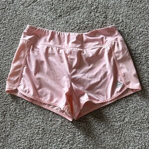 Reebok Women's Light Pink Athletic Shorts